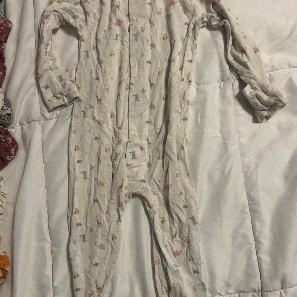 Floral and Patterned Baby Girl Bodysuits - Multicolor Set - Picture 7 of 10